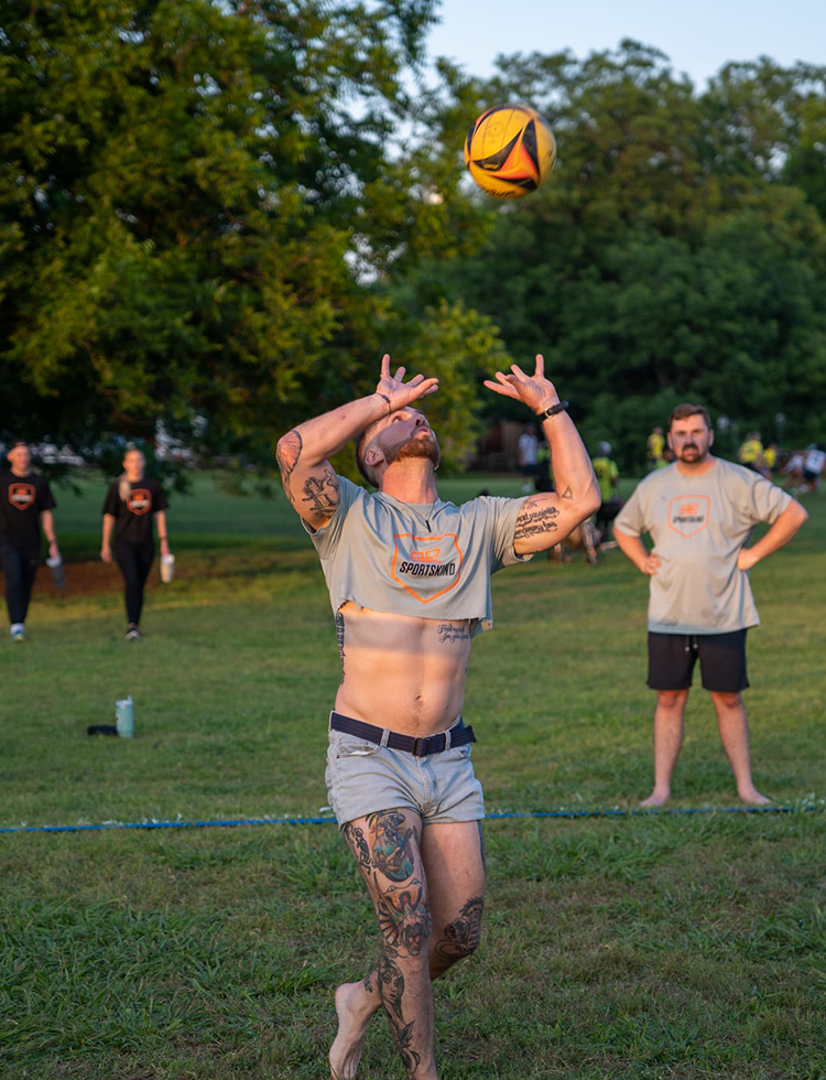 Grass Volleyball Leagues Austin SPORTSKIND