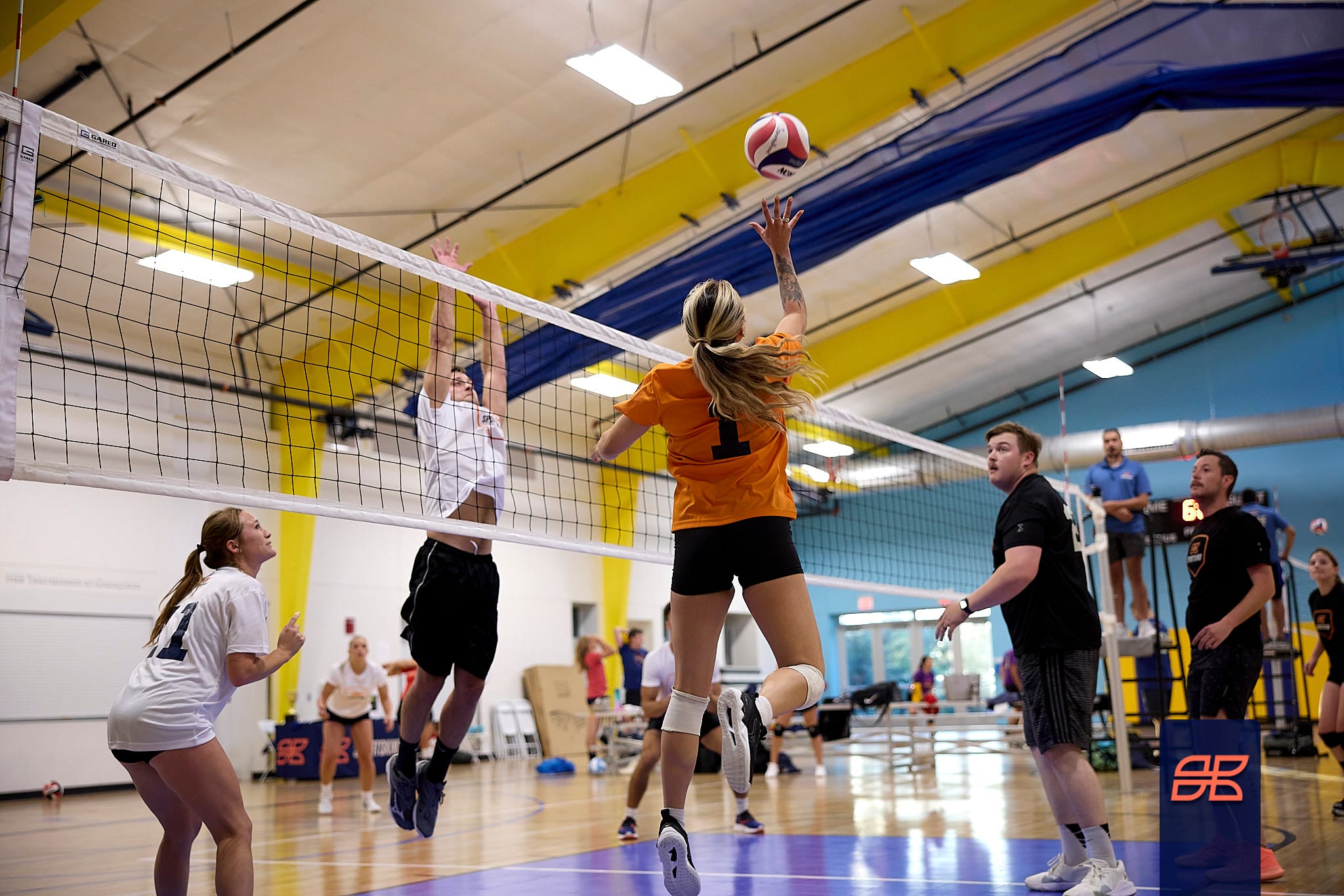 Late Summer 2022 Indoor Volleyball Tuesday at Boys and Girls Club NORTH
