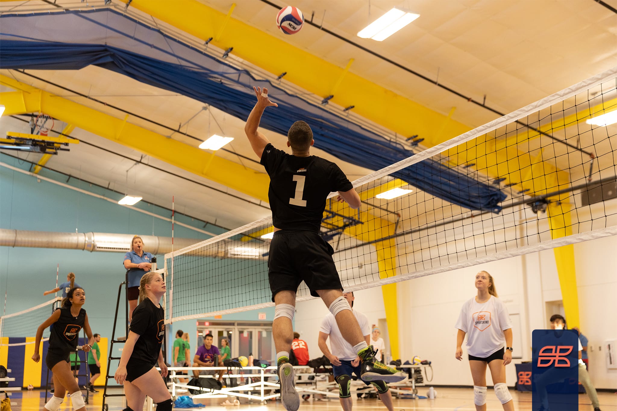 Late Summer 2022 Indoor Volleyball Wednesday at Boys and Girls Club