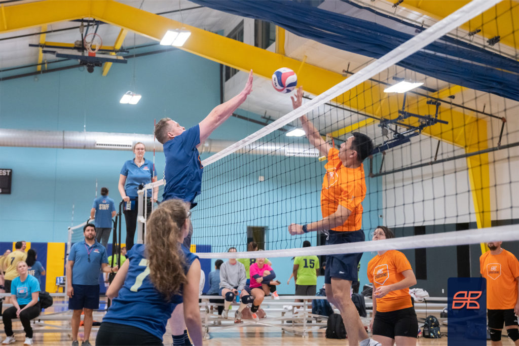 Winter 2023 Indoor Volleyball Tuesday at Boys and Girls Club NORTH