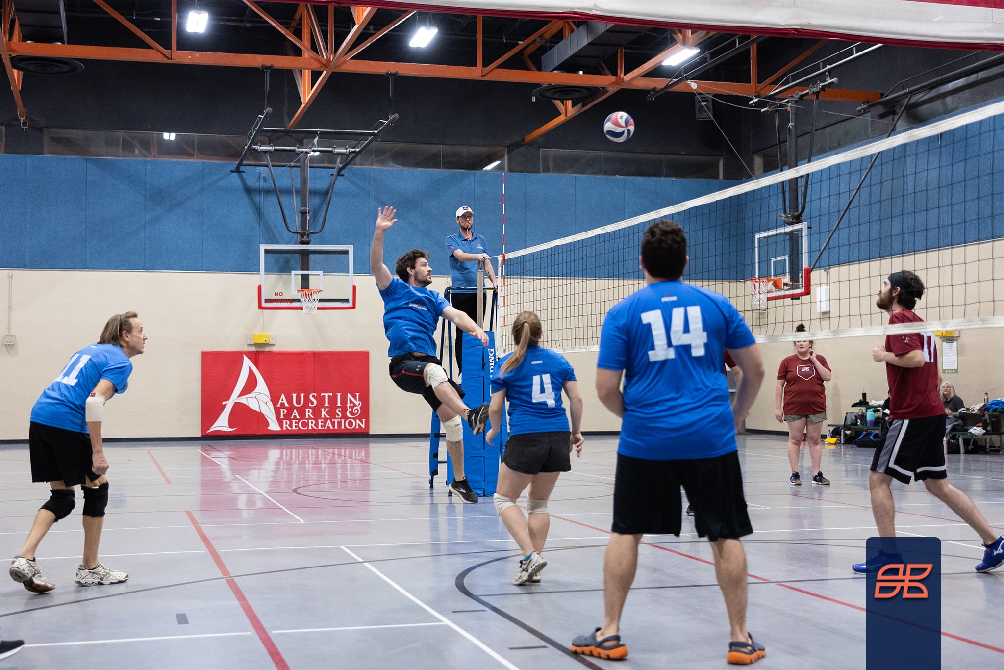 Winter 2023 Indoor Volleyball Monday at Northwest Recreation Center
