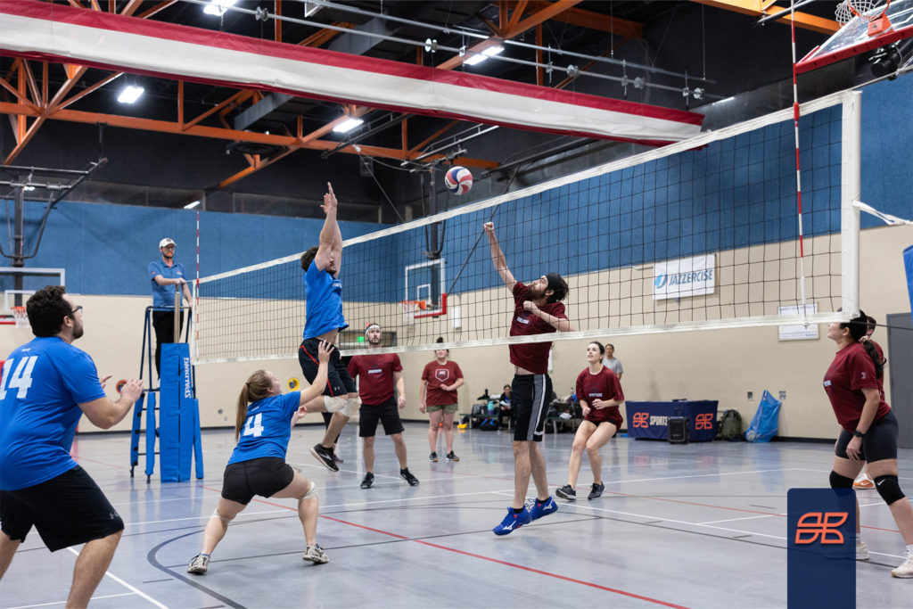 Winter 2023 Indoor Volleyball Monday at Northwest Recreation Center