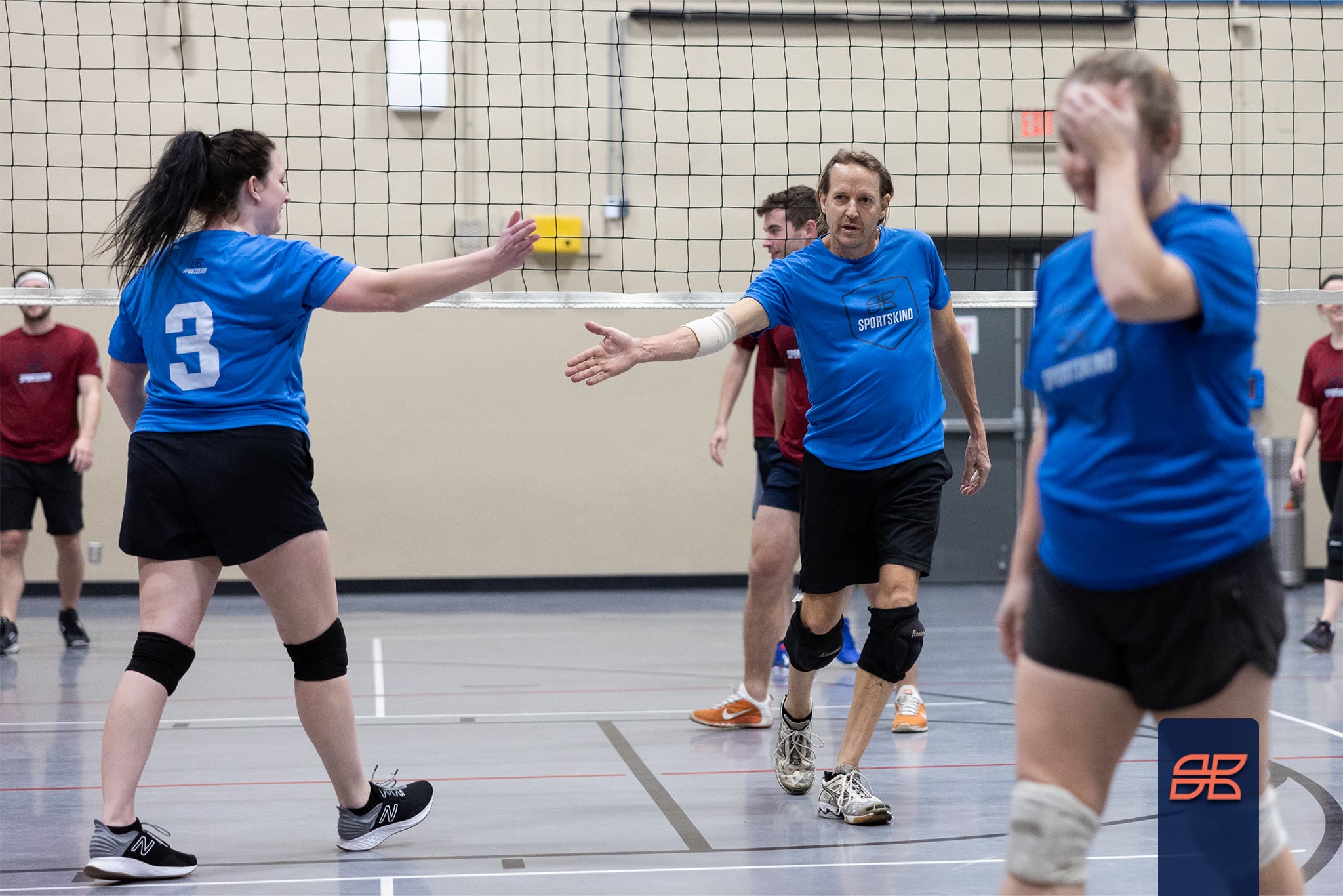 Winter 2023 Indoor Volleyball Monday at Northwest Recreation Center