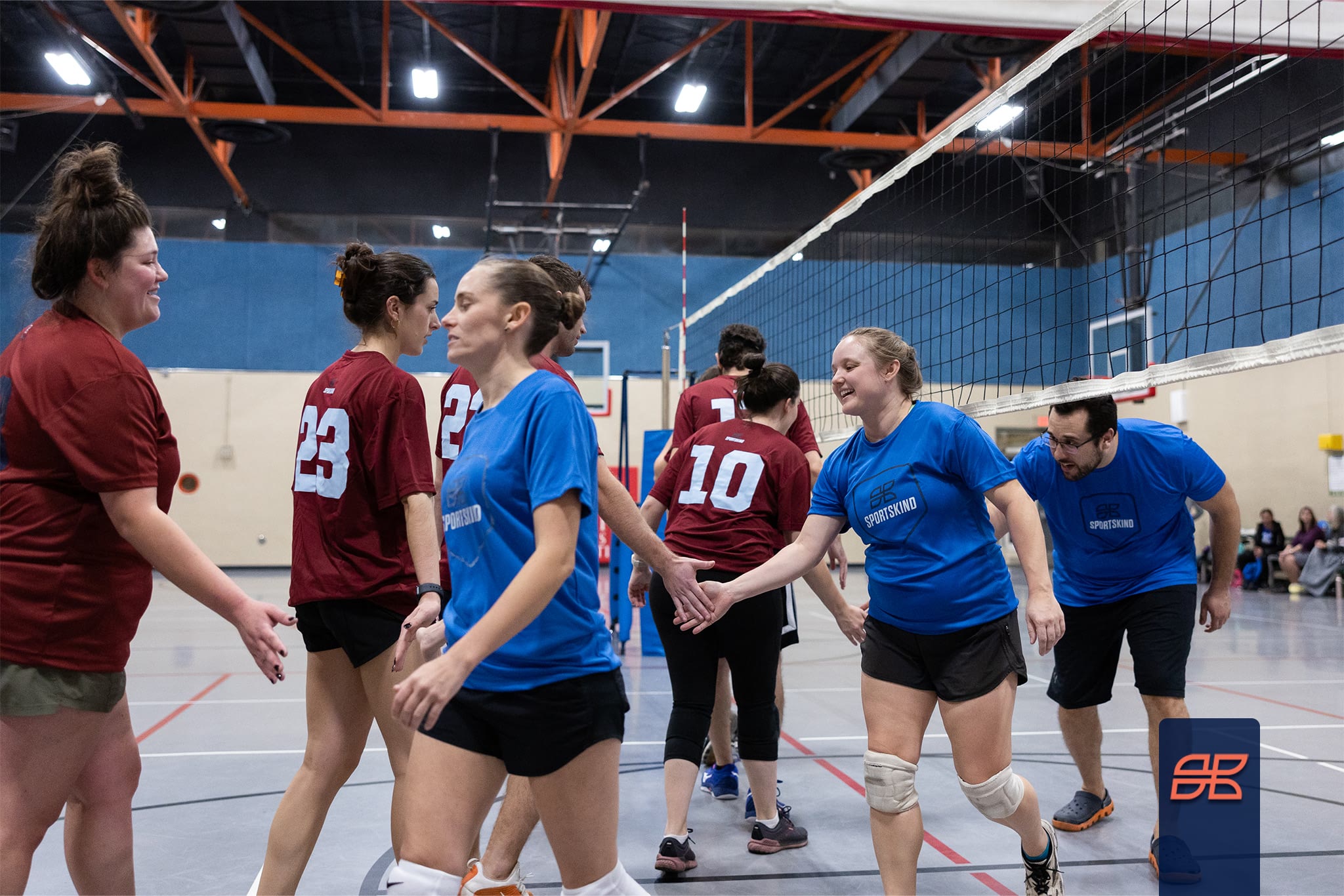 Winter 2023 Indoor Volleyball Monday at Northwest Recreation Center
