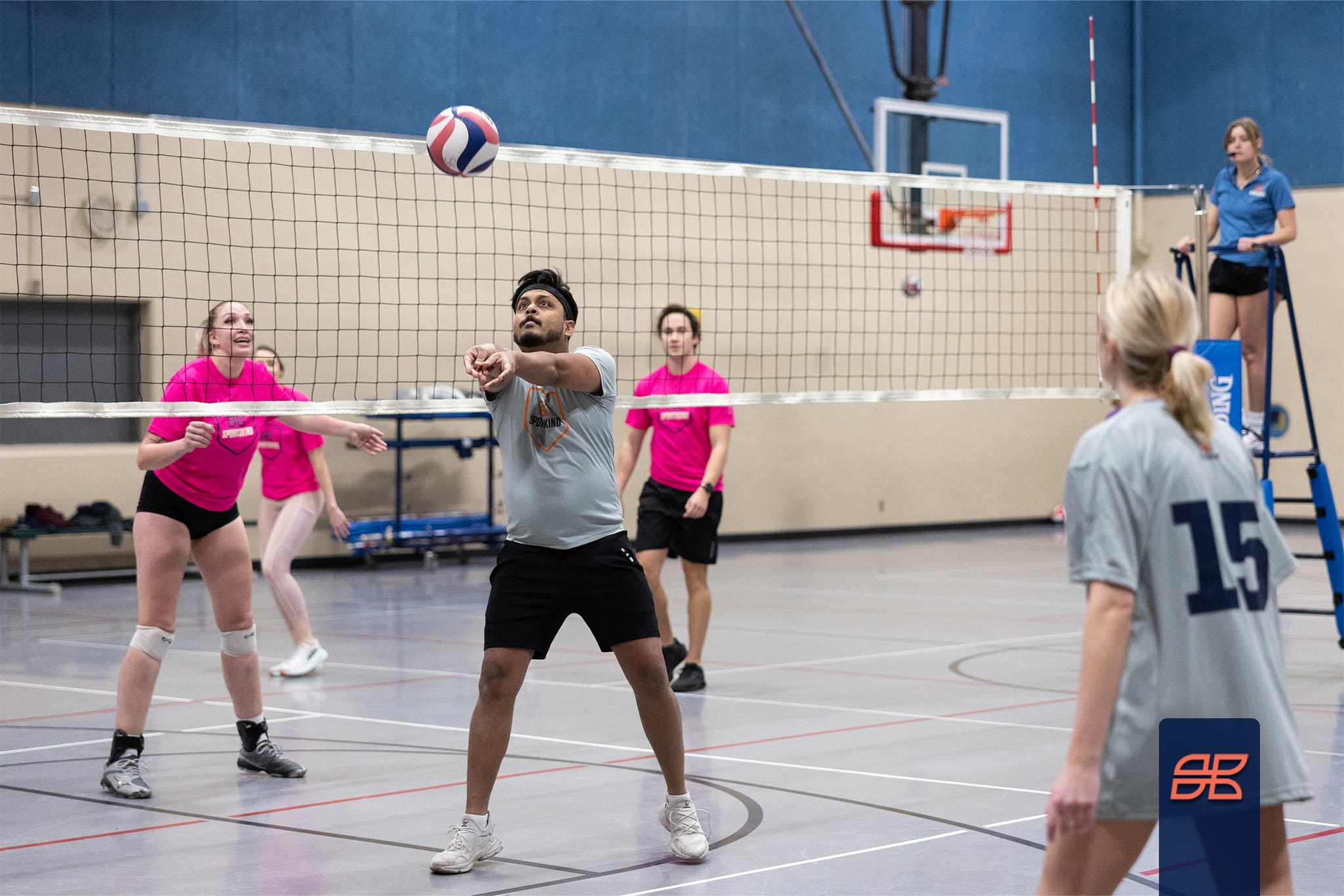 Winter 2023 Indoor Volleyball Monday at Northwest Recreation Center