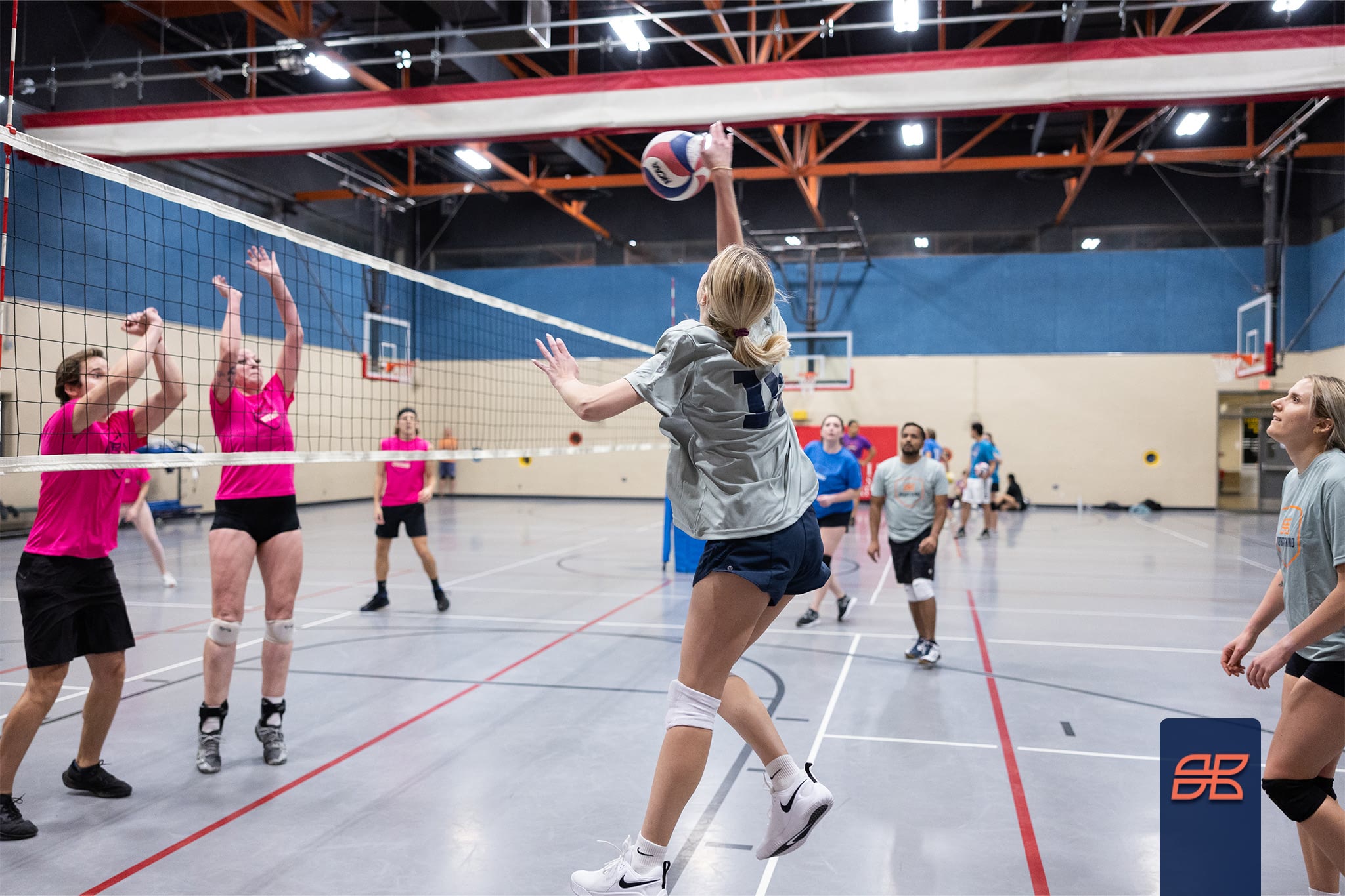 Winter 2023 Indoor Volleyball Monday at Northwest Recreation Center