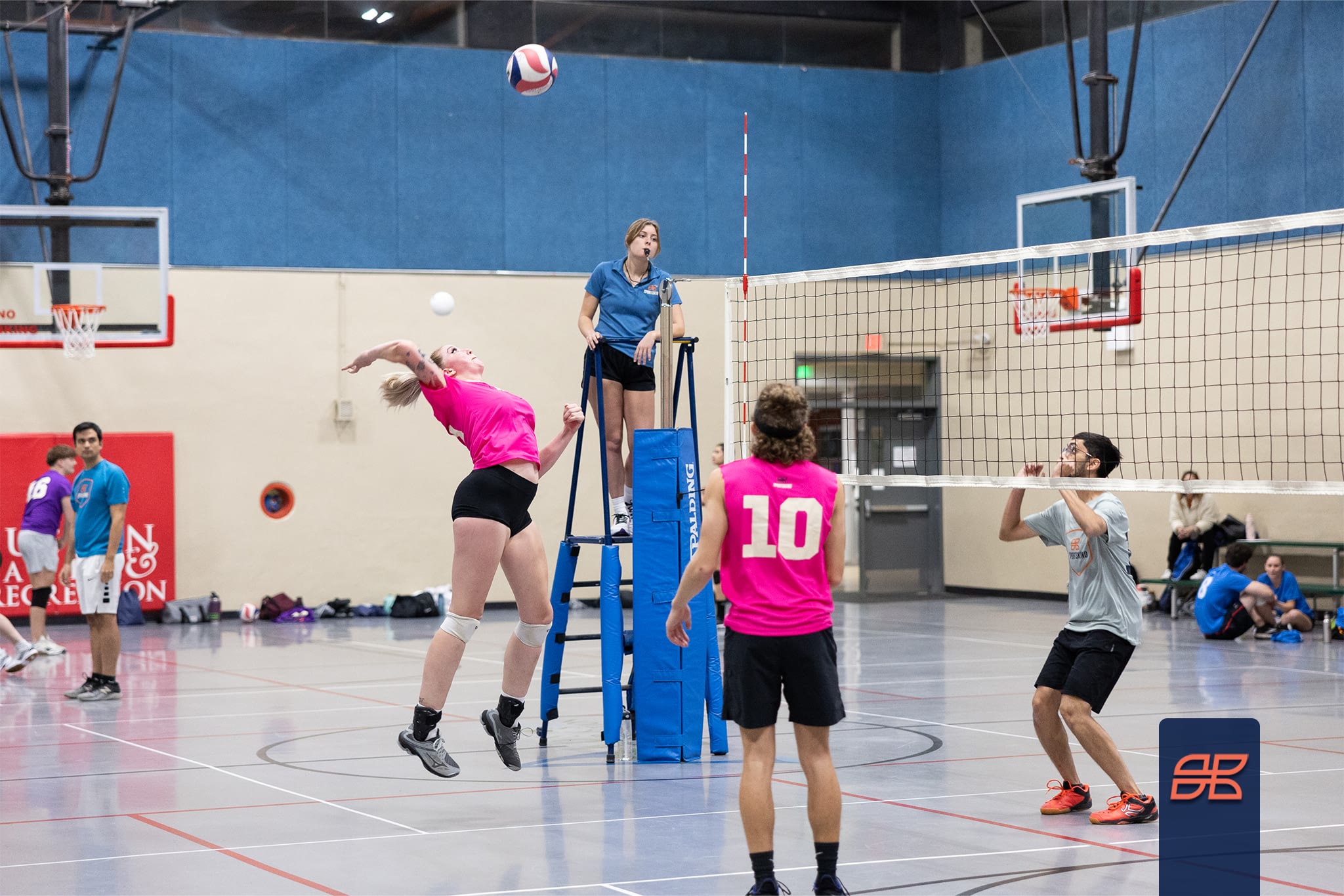 Winter 2023 Indoor Volleyball Monday at Northwest Recreation Center