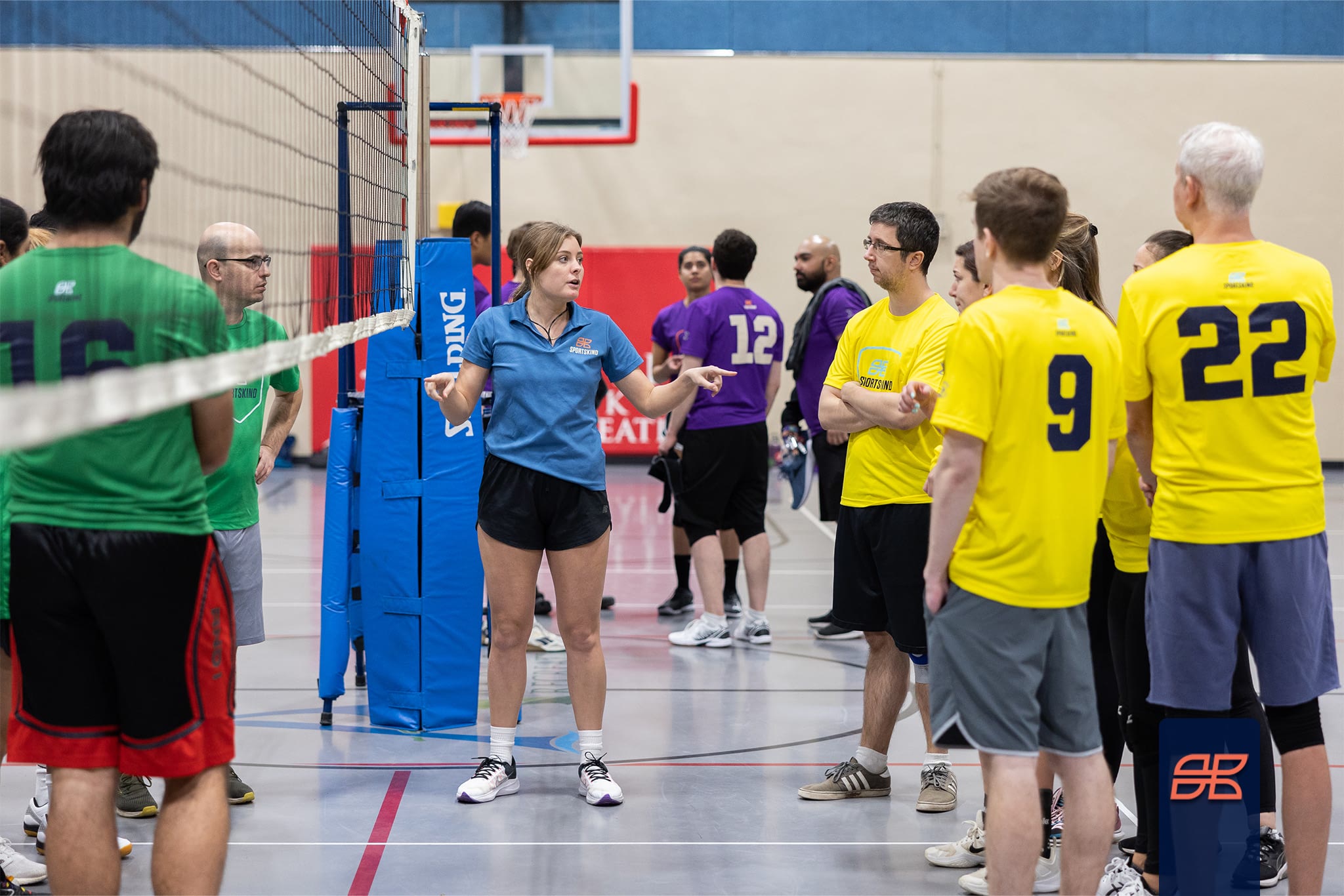 Winter 2023 Indoor Volleyball Monday at Northwest Recreation Center