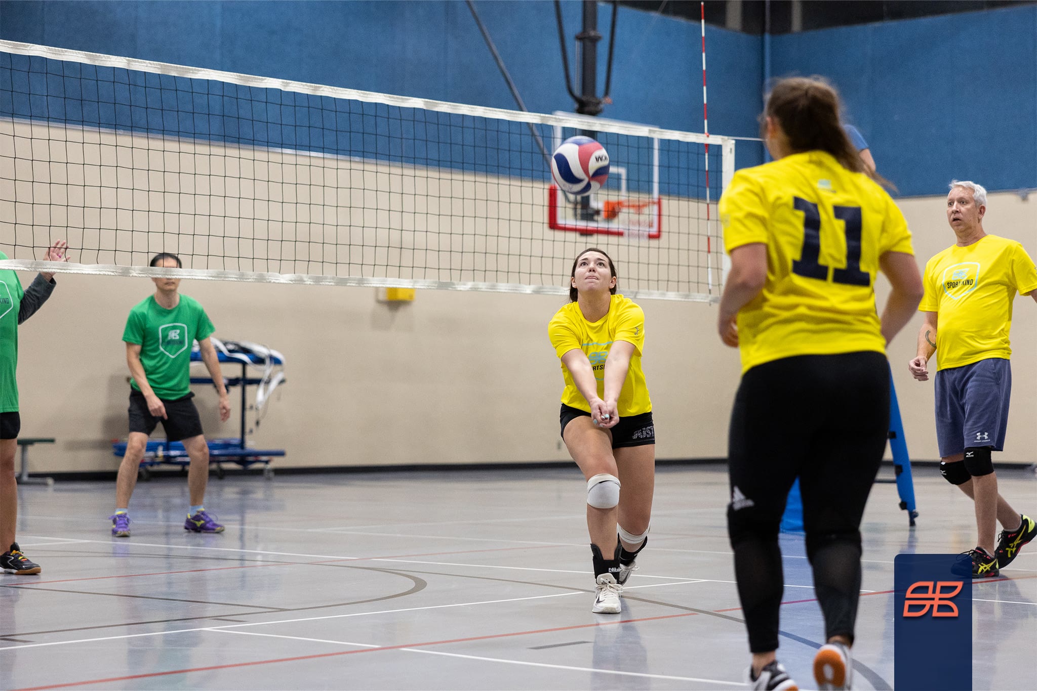 Winter 2023 Indoor Volleyball Monday at Northwest Recreation Center