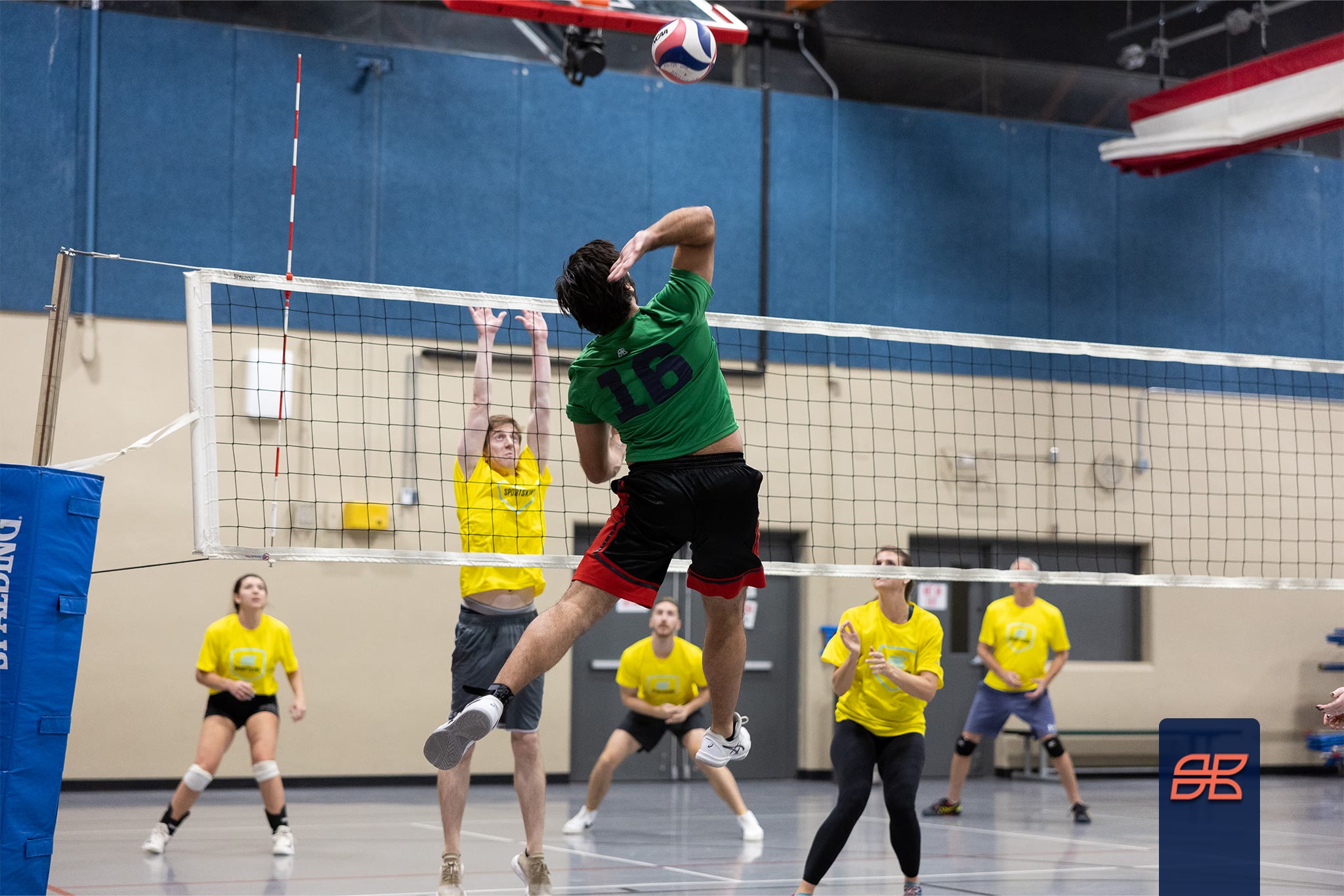 Winter 2023 Indoor Volleyball Monday at Northwest Recreation Center