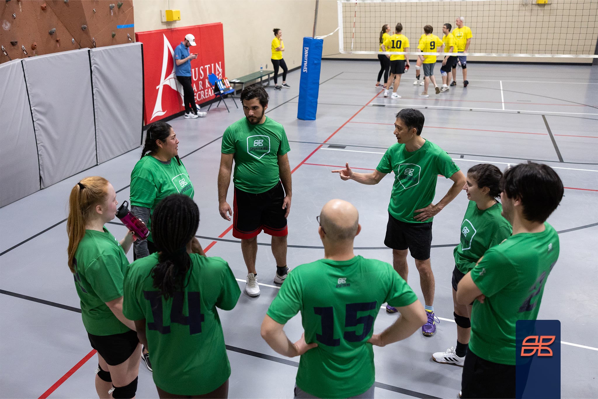 Winter 2023 Indoor Volleyball Monday at Northwest Recreation Center