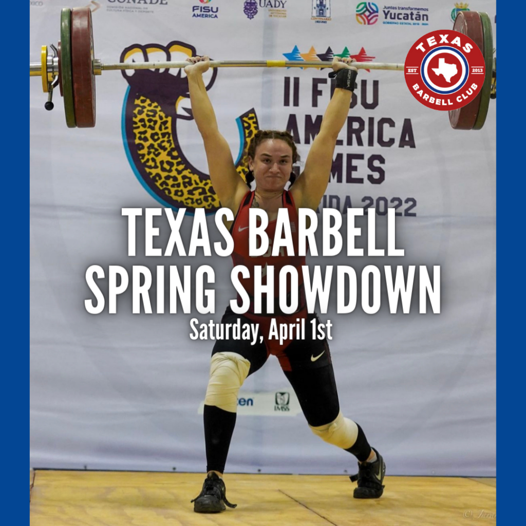 Texas Barbell Spring Showdown Austin sports event featured image