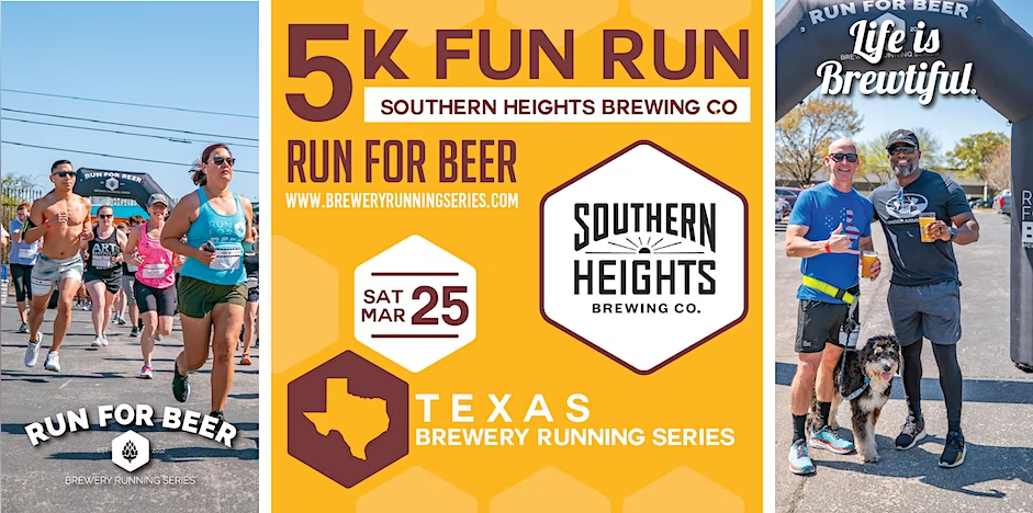 Southern Heights 5k Beer Run Austin sports event featured image