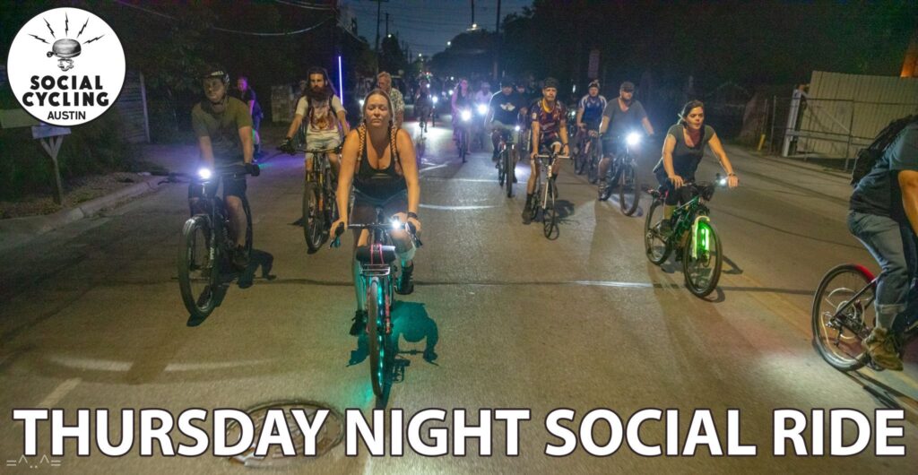 Thursday Night Social Ride (FREE) Austin sports event featured image