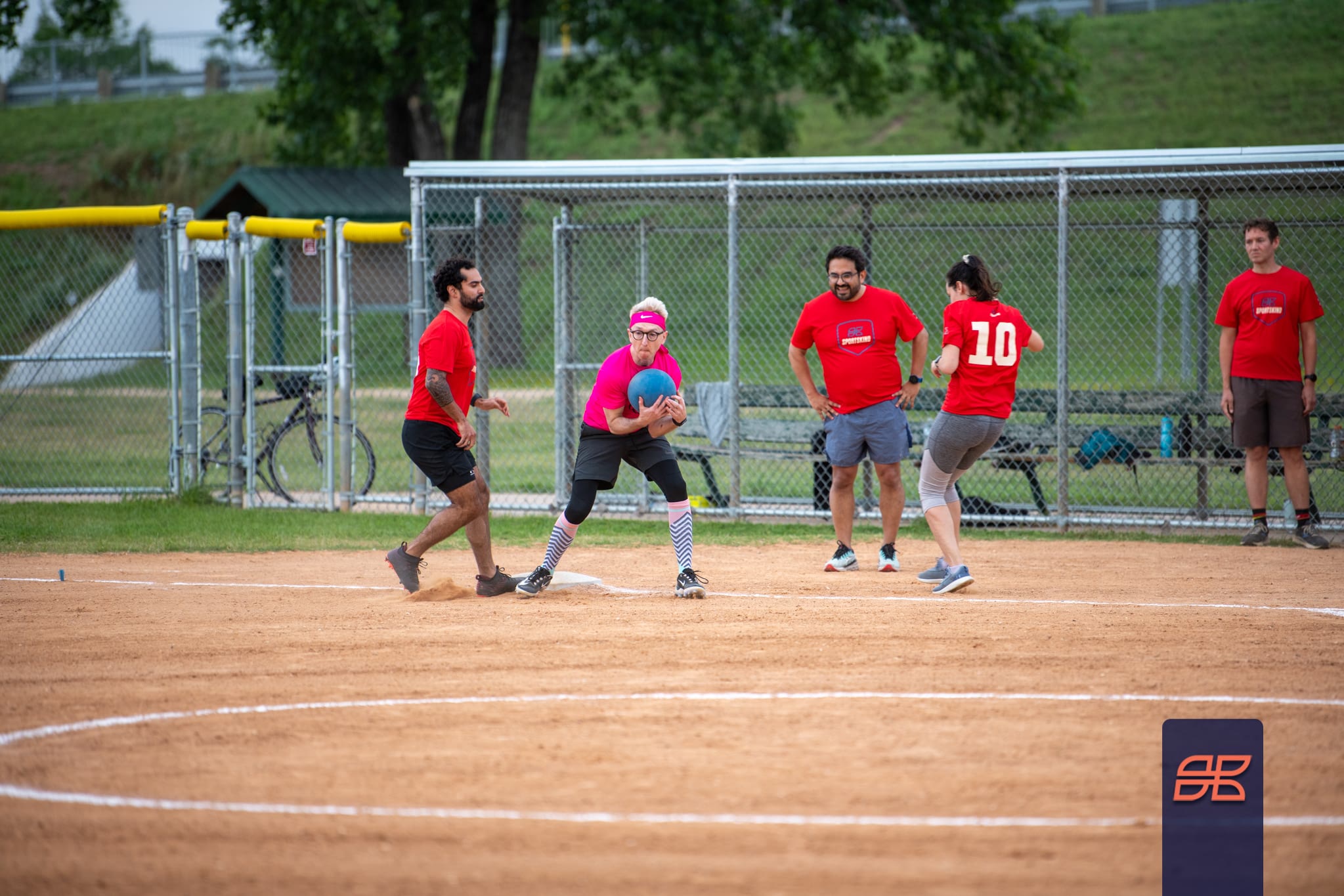 Summer 2023 Kickball Wednesday at Pan Am Field SPORTSKIND Austin