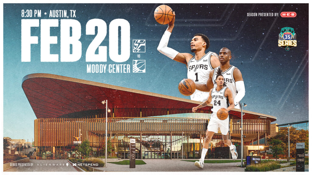 NBA i35 Classic – San Antonio Spurs vs Phoenix Suns Austin sports event featured image